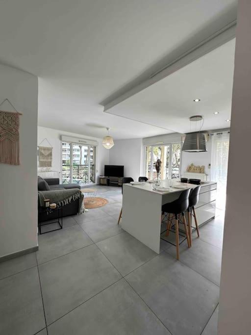 Charmant T3 Moderne Climatise Villeurbanne Exterior foto
